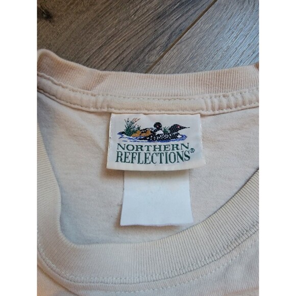 Vintage Northern Reflections Cozy Graphic Tee Sz L - Picture 4 of 6